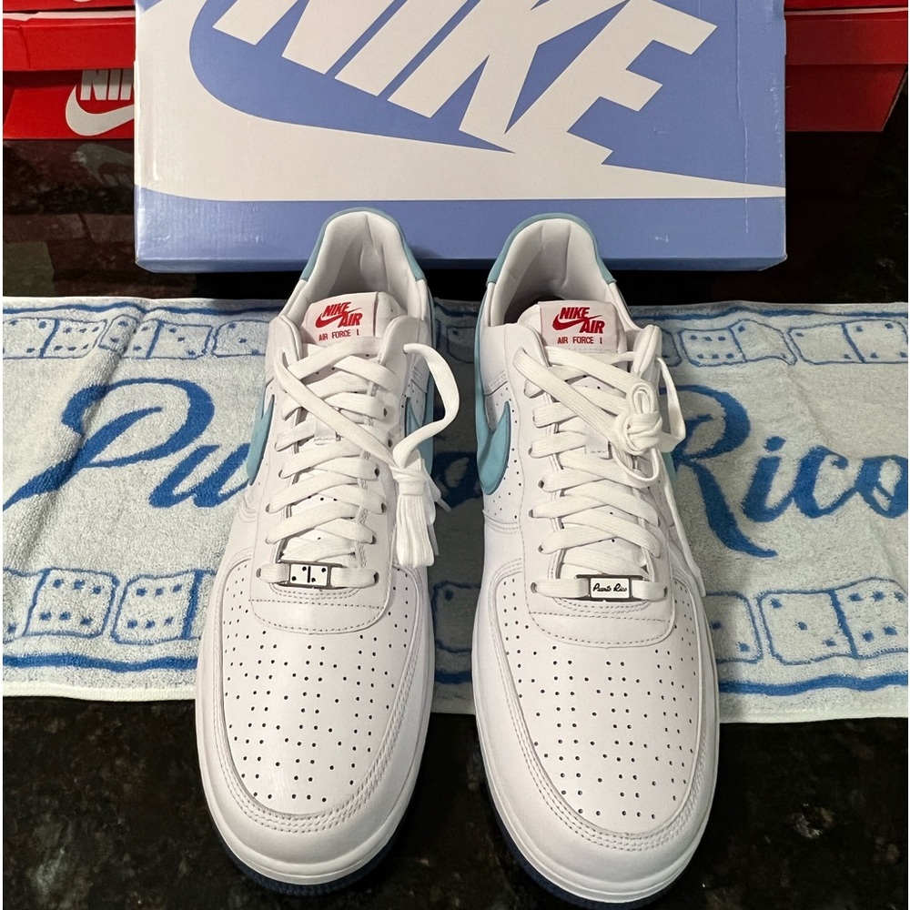 Nike Air Force 1 Low PR Day Puerto Rico 2022 DQ9200-100 Mens size 14